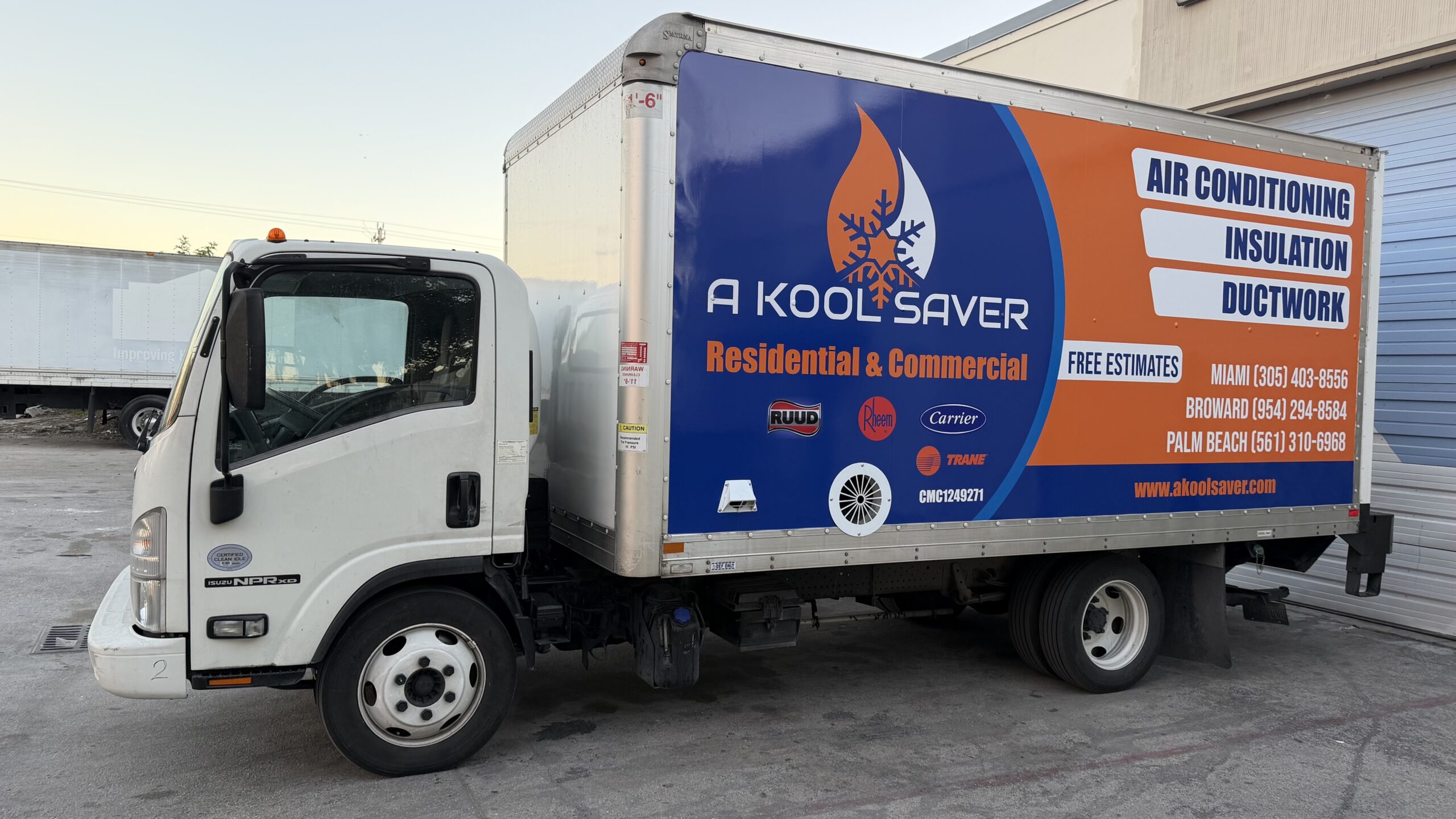 A Kool Saver service truck
