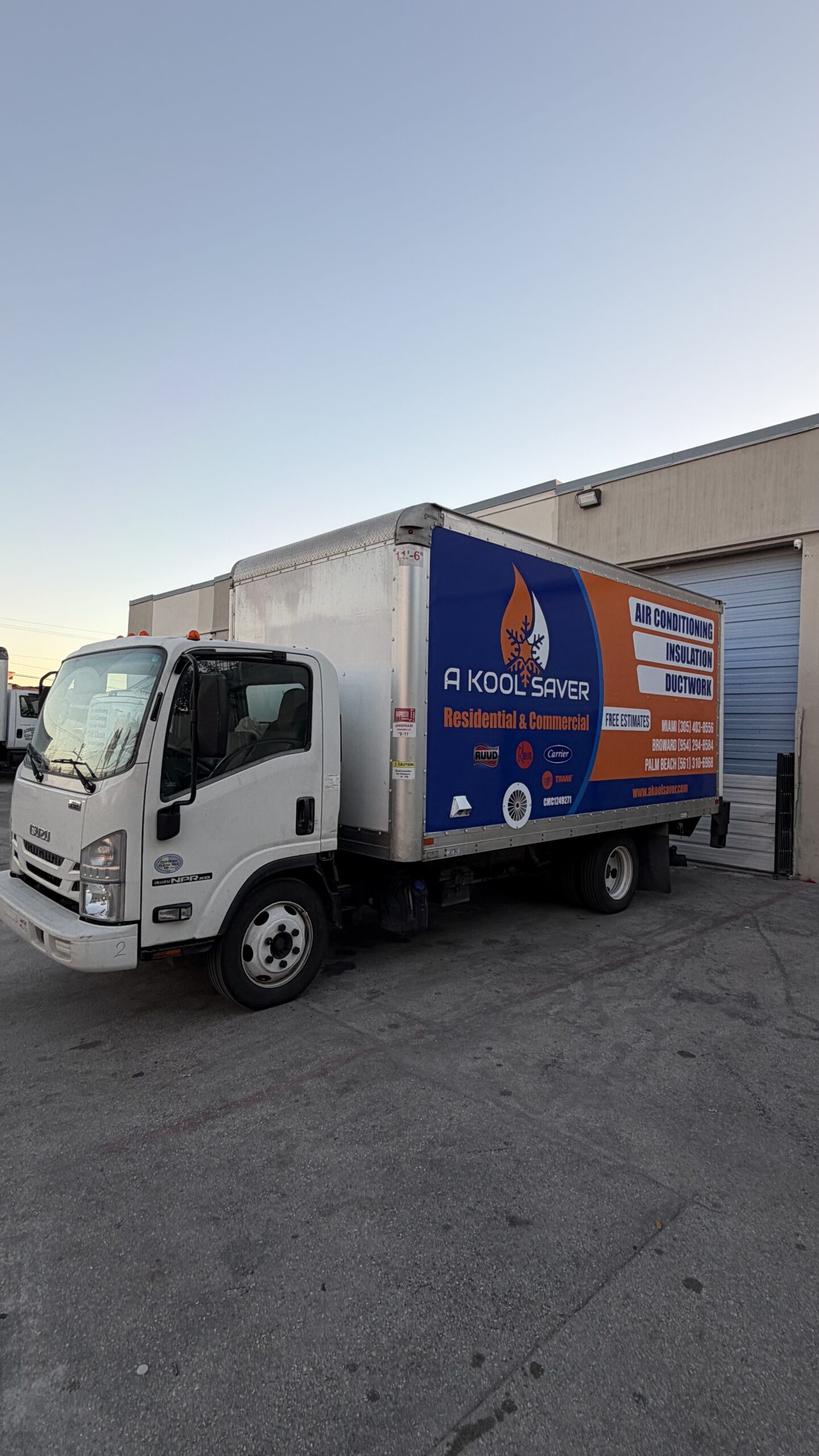 A Kool Saver service truck
