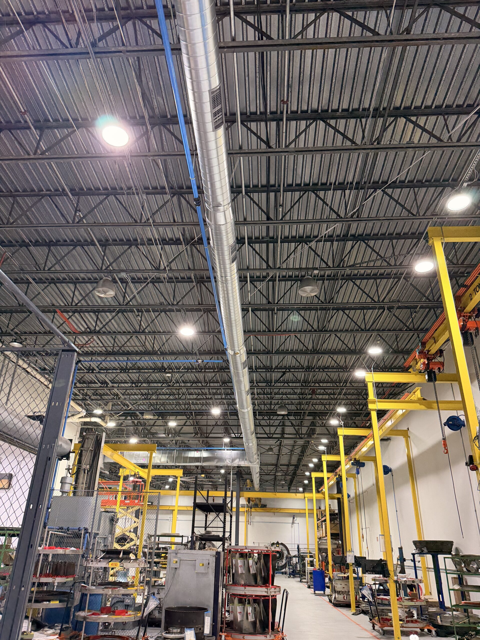 Residential ductwork installation