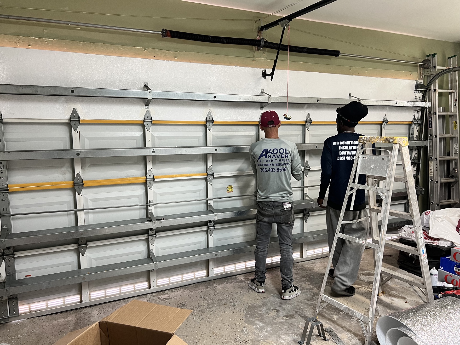 Residential ductwork installation